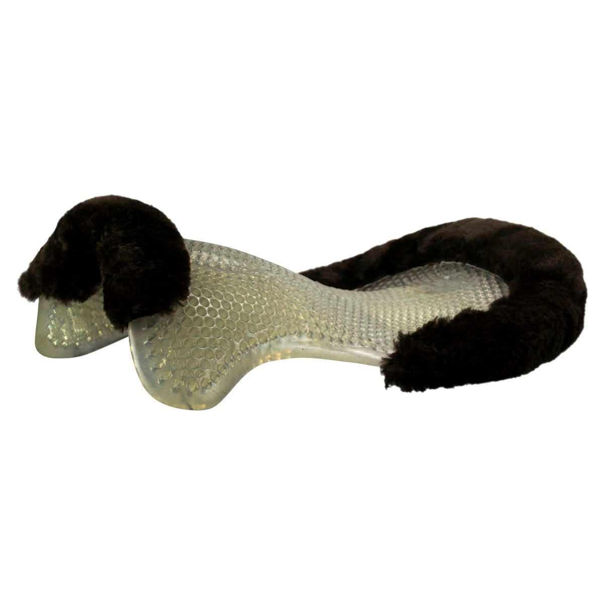 Acavallo Sheepskin Gel Pad with Front Riser