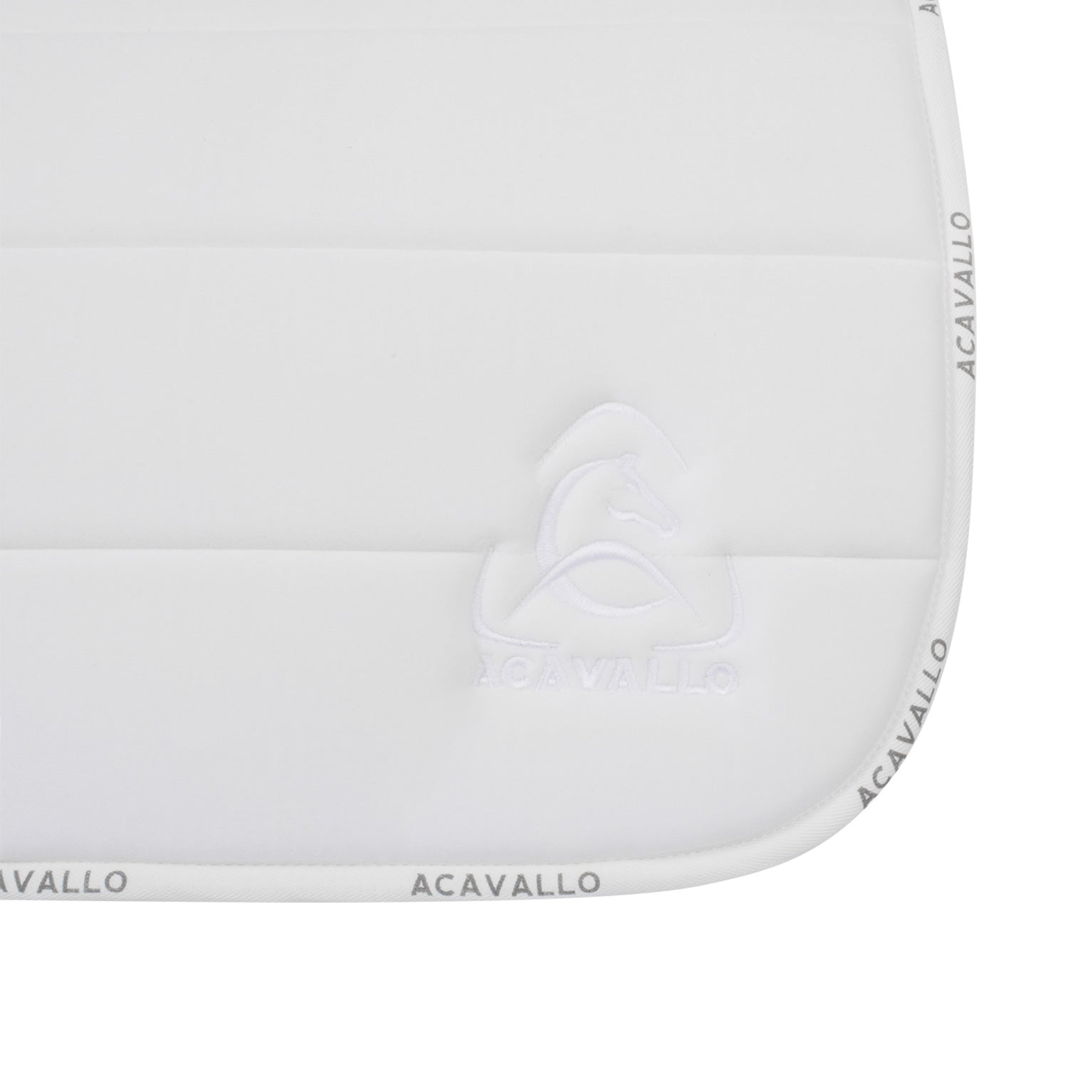 White Acavallo saddle blanket