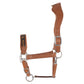 Leather head collar with soft padding