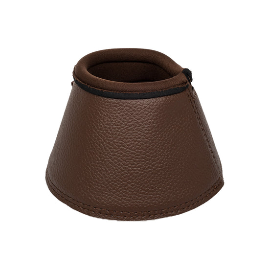 Leather bell boots for horses