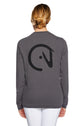 dark grey sweater with ego7 logo