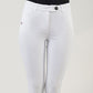 White Show Jumping Breeches with grips