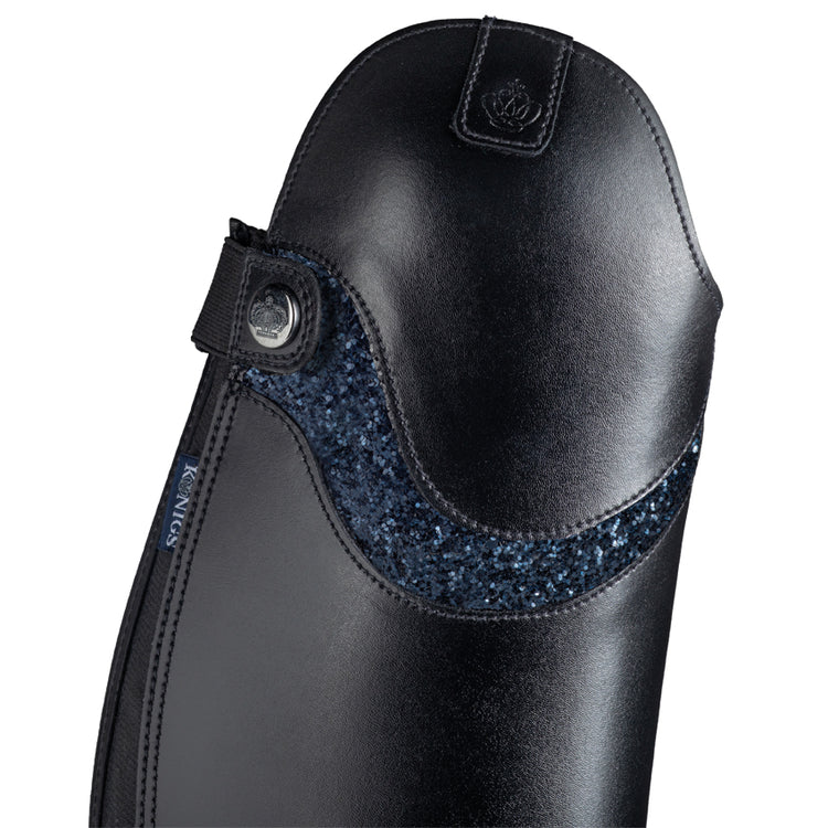 Horse riding boots with glitter