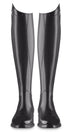 Tall riding boots without laces