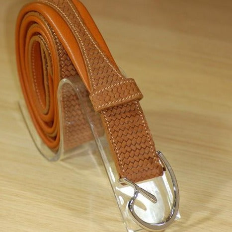 Tan leather riding Belt