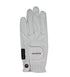 A Touch of Class Print Riding Gloves White