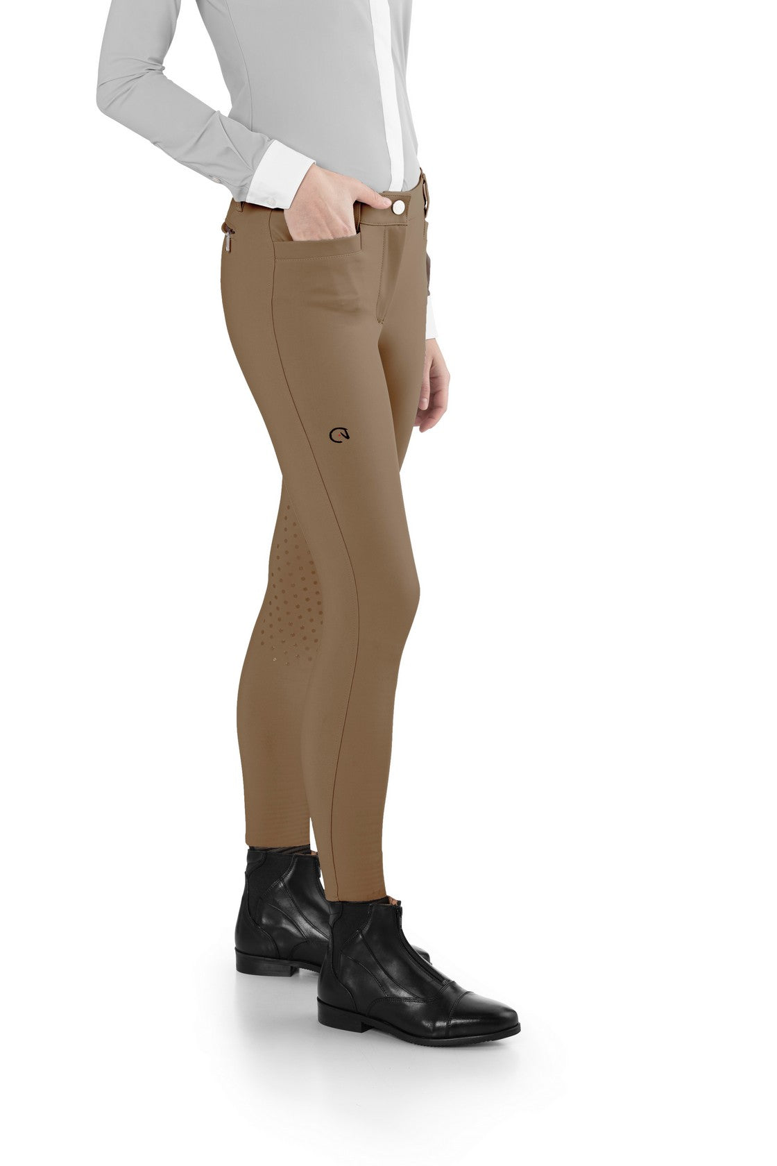 horseback riding breeches with knee grip for women