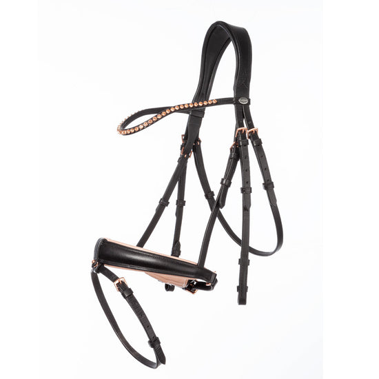 Bridle with Rose Gold Fittings