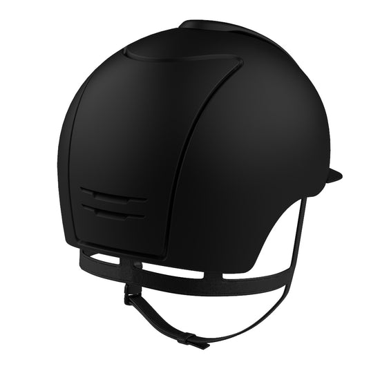 BLACK EQUESTRIAN HELMET