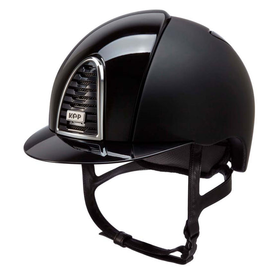 KEP Cromo 2.0 Black Polish Textile Helmet