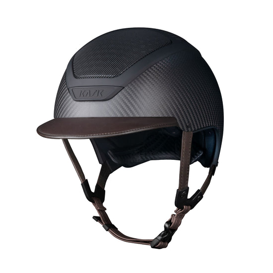 Carbon horse riding helmet
