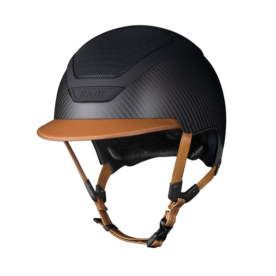 KASK dogma carbon matt light brown visor