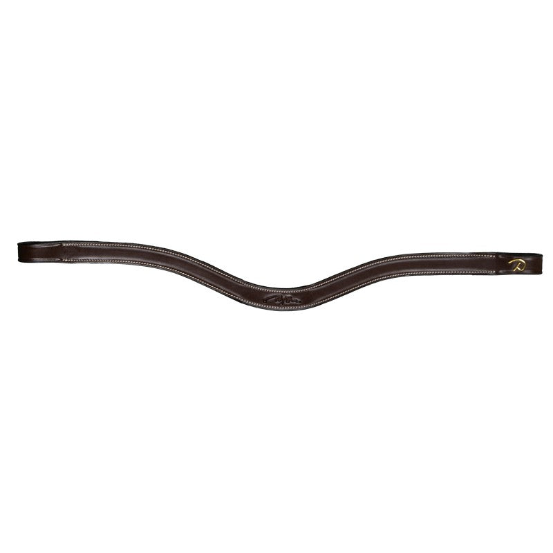 Dyon V shaped leather browband