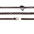 Dyon laced leather reins