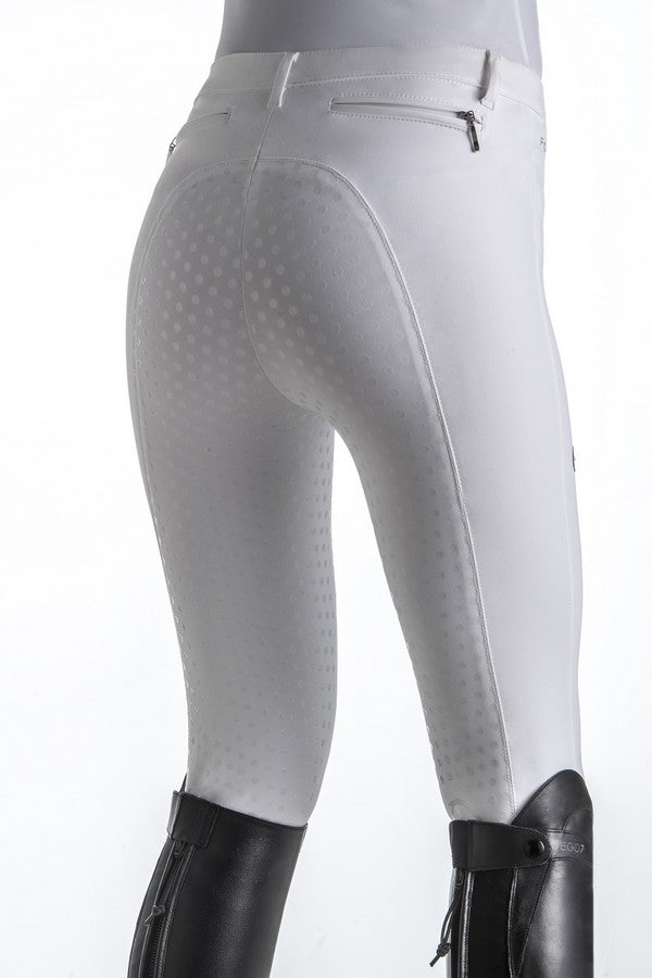 White Breeches with Full Grip Seat