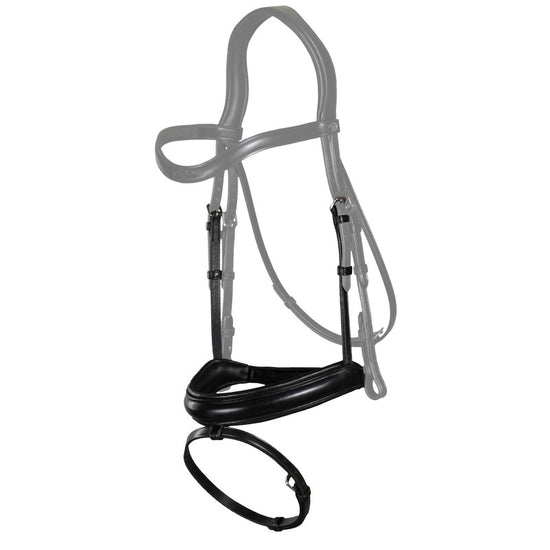 Dressage Matte Medium Noseband with Flash