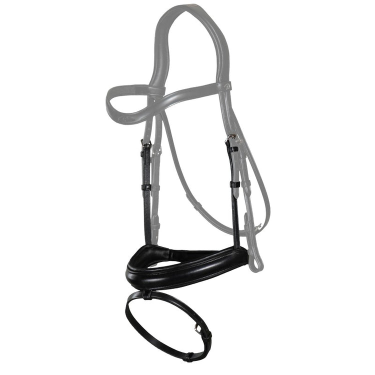 Dressage Matte Medium Noseband with Flash