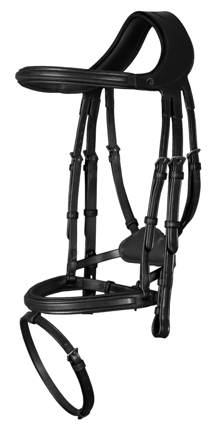 Bridle with cut back headpiece