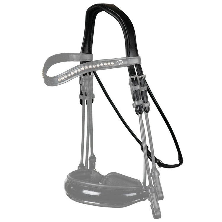 Rolled Leather Anatomic Headpiece