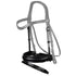 Black dressage flash noseband