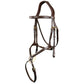 Anatomic mexican noseband bridle