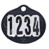 Bridle number holder