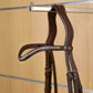 Wave silver clincher browband