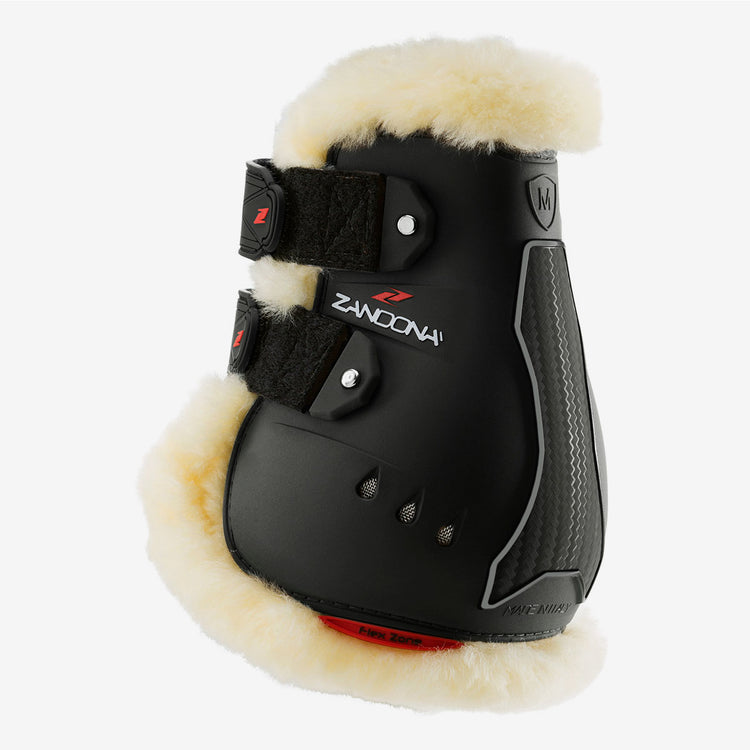 Black Sheepskin Fetlock Boots