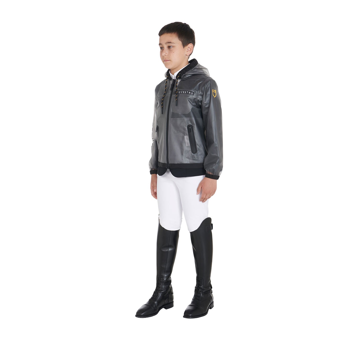 Junior equestrian rain coat