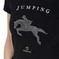 Damen T-Shirt Jumping
