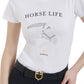 Damen T-Shirt Horse Life