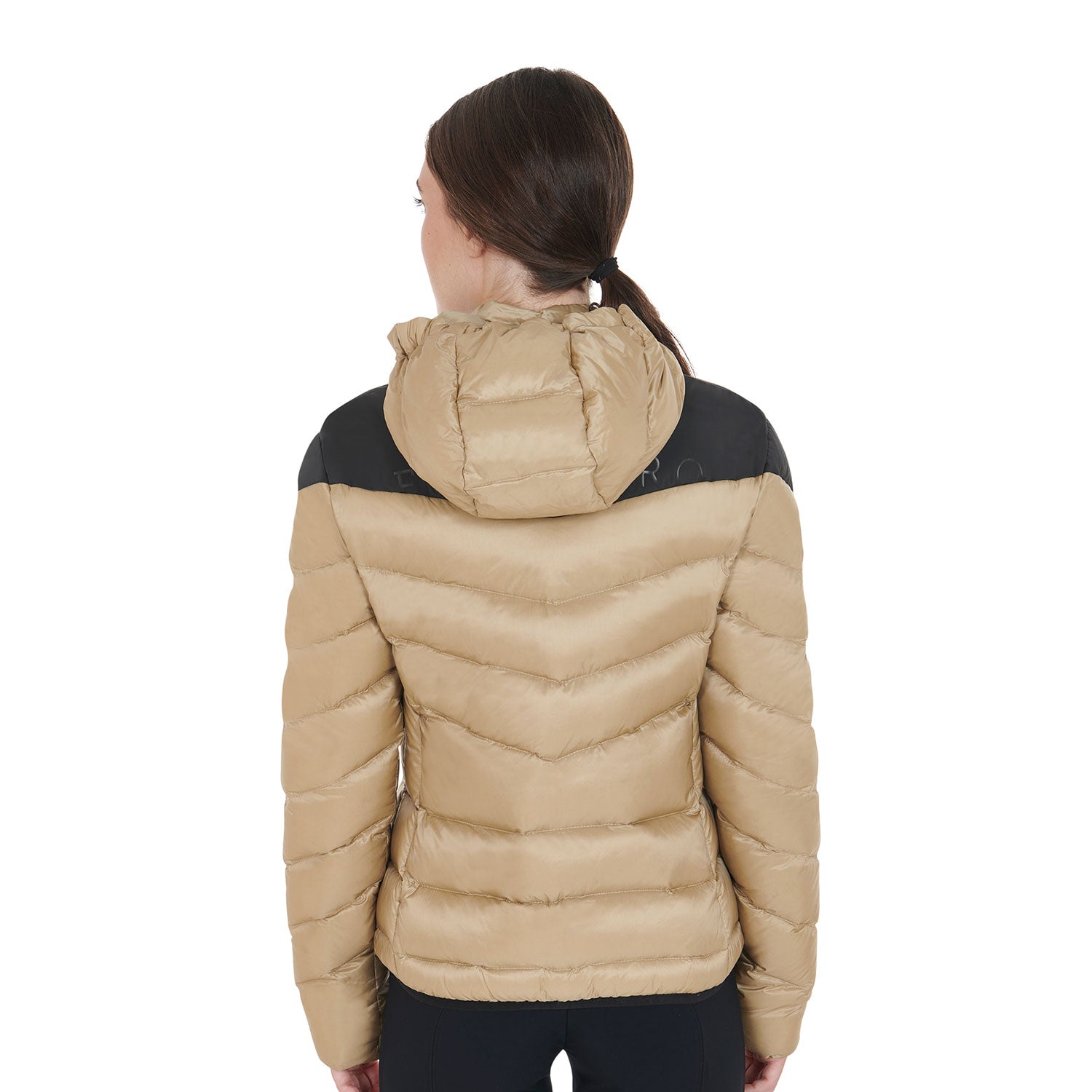 Warm winter riding jacket for horse riders