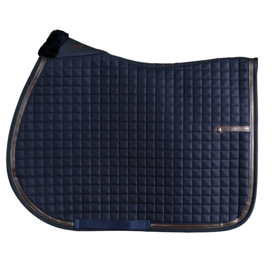 Jumping Saddle Pad with Competition Number attachment