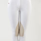 White Leather Knee Patch Breeches
