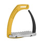 Gold safety stirrups for horse riding