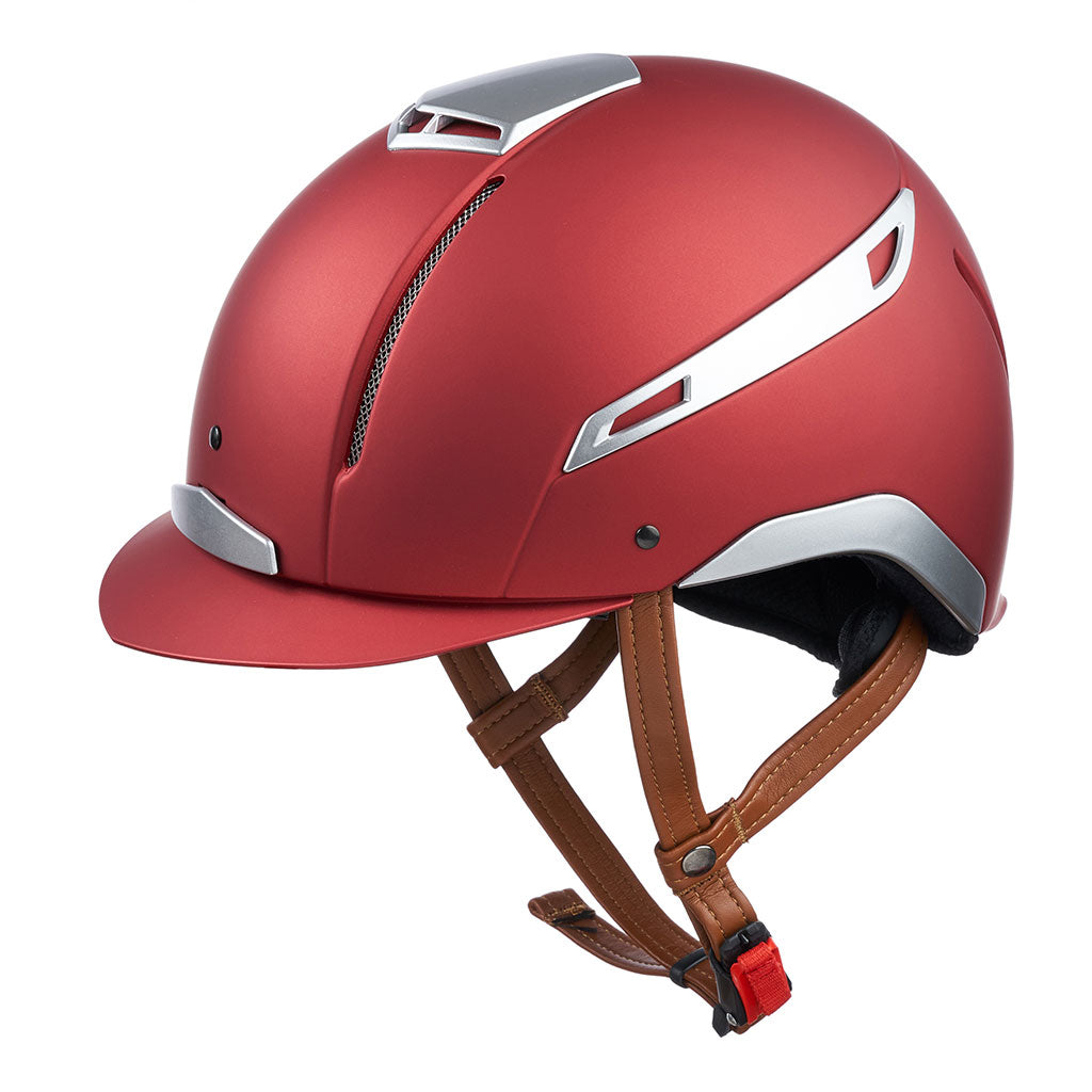 Jin Stirrup Color Helmet Red