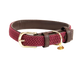 Burgundy Dog Collar
