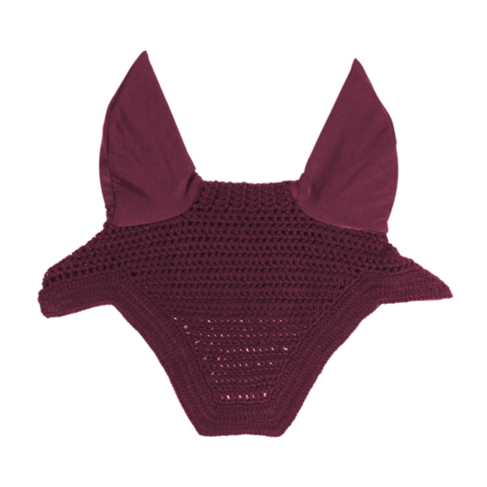 Kentucky Horsewear Fly Veil Wellington Bordeaux