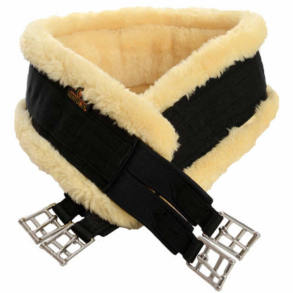 Kentucky Horsewear Sheepskin Girth Black/Natural