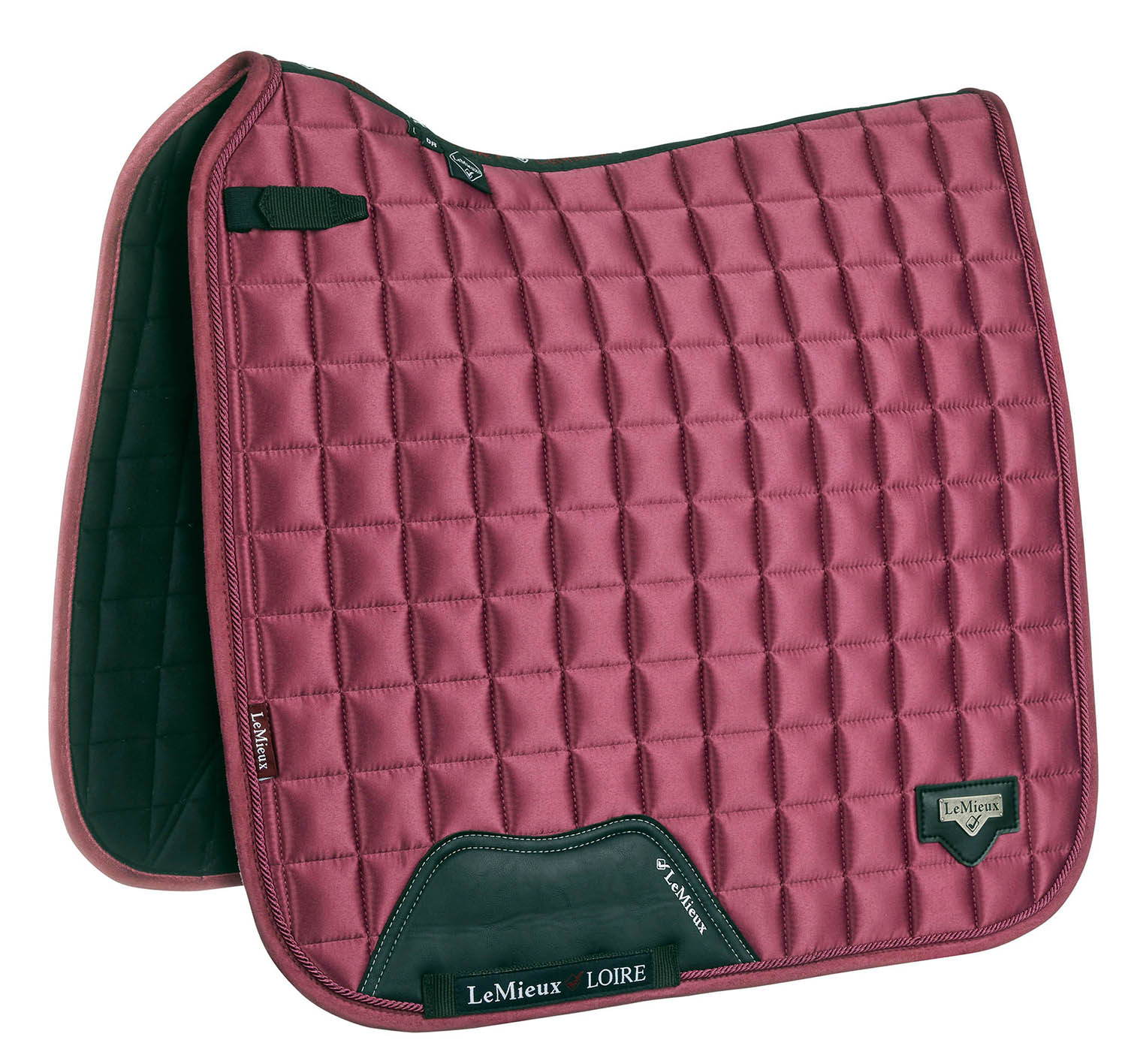 French Rose LeMieux Loire Classic Satin CC Dressage Square