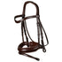 Brown Carnk Noseband Bridle