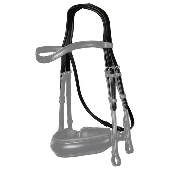 Double bridle headpiece