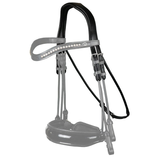 Rolled Leather Anatomic Headpiece