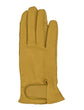 Leather Riding Gloves Oh My Deer Yellow