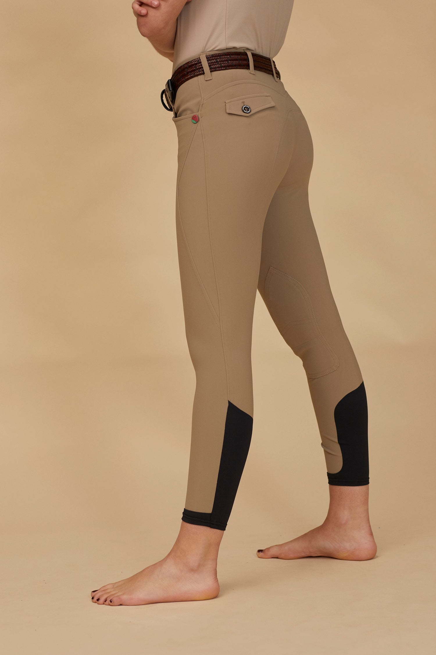 Beige Ladies Breeches without silicone
