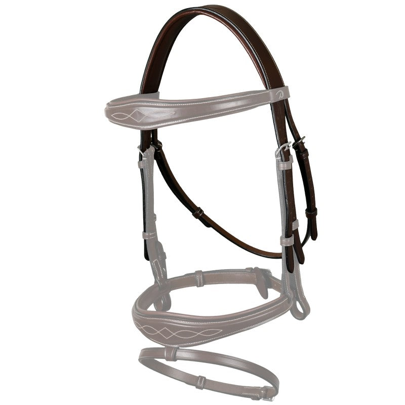 Dyon headpiece for US collection bridles