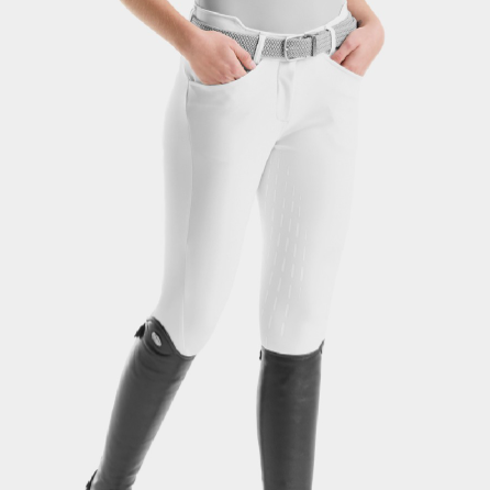Compression pull-on Riding Breeches White | Shop now