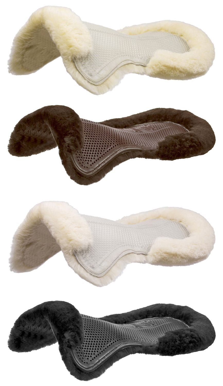 Therapeutic Gel Pad with Full Sheepskin