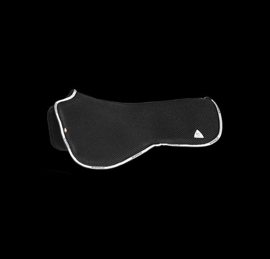 Acavallo Spine Free Double Face 3D Spacer/Microfiber & Memory Foam Half Pad Dressage