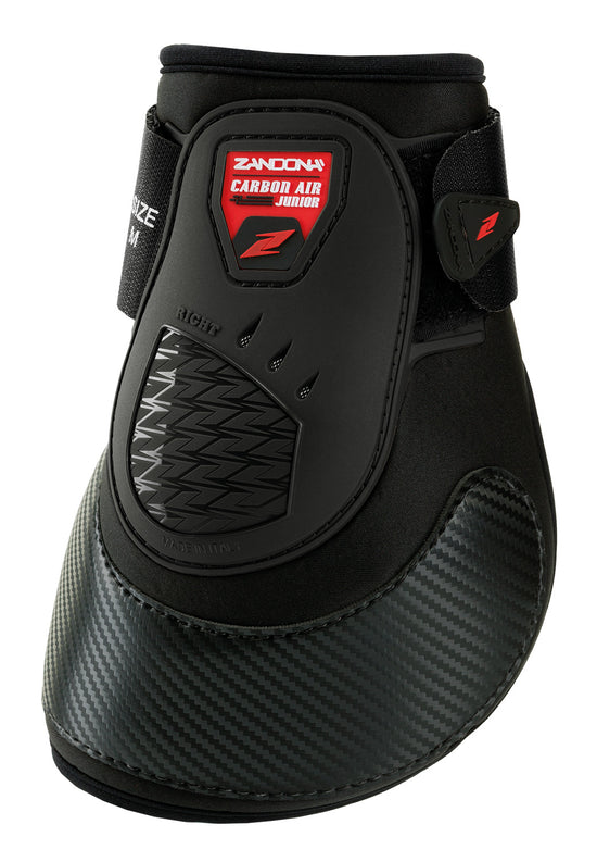 Young horse approved hind boots with pastern protection